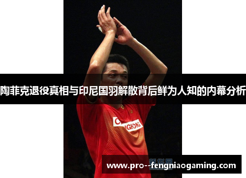 陶菲克退役真相与印尼国羽解散背后鲜为人知的内幕分析